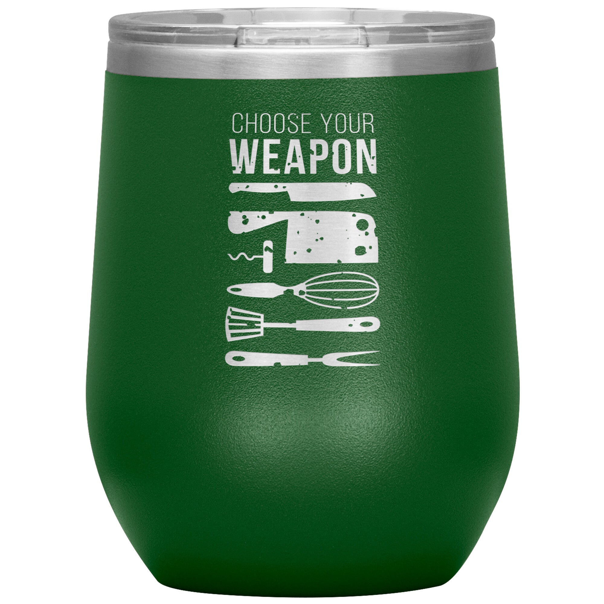 Choose your weapon 12 oz Tumbler