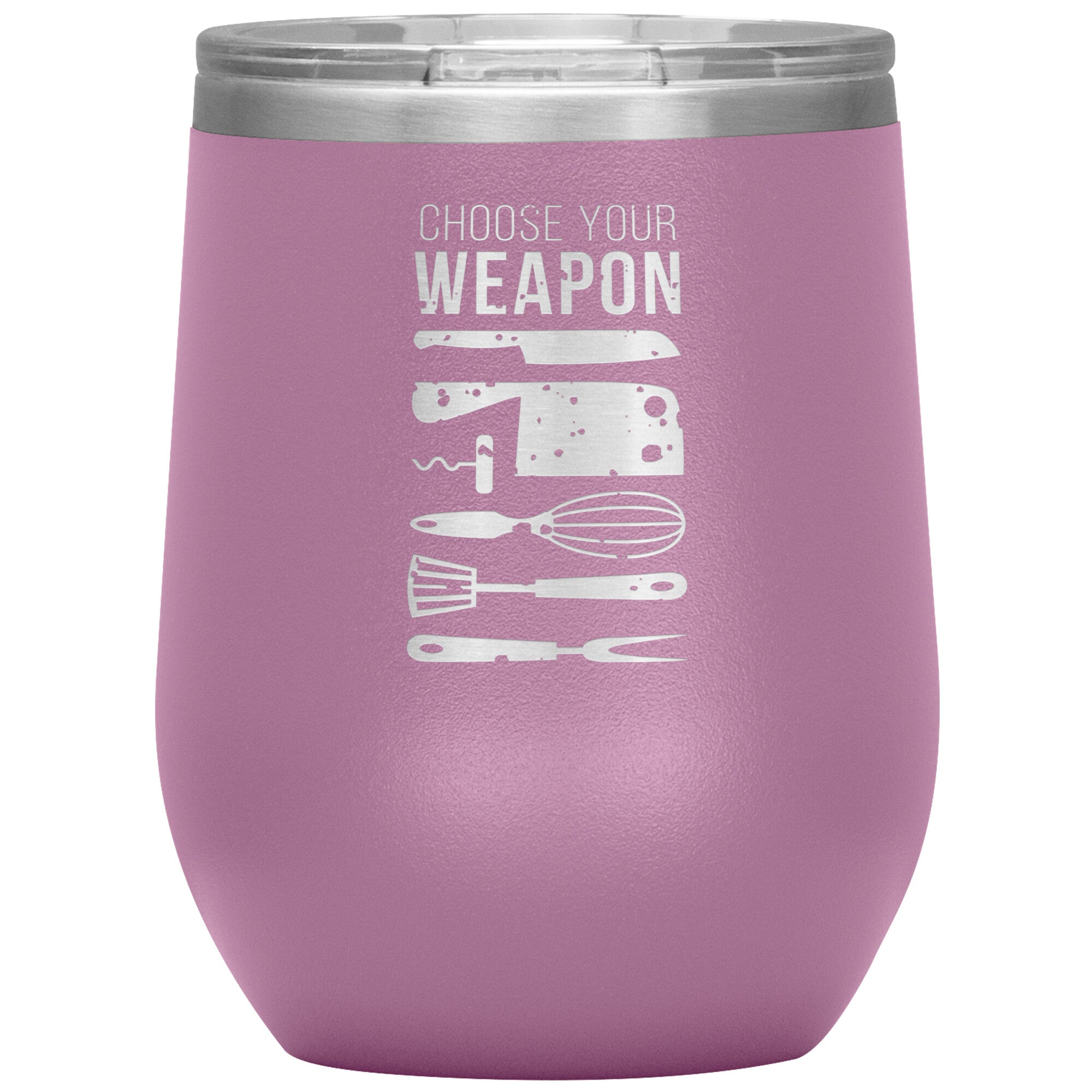 Choose your weapon 12 oz Tumbler
