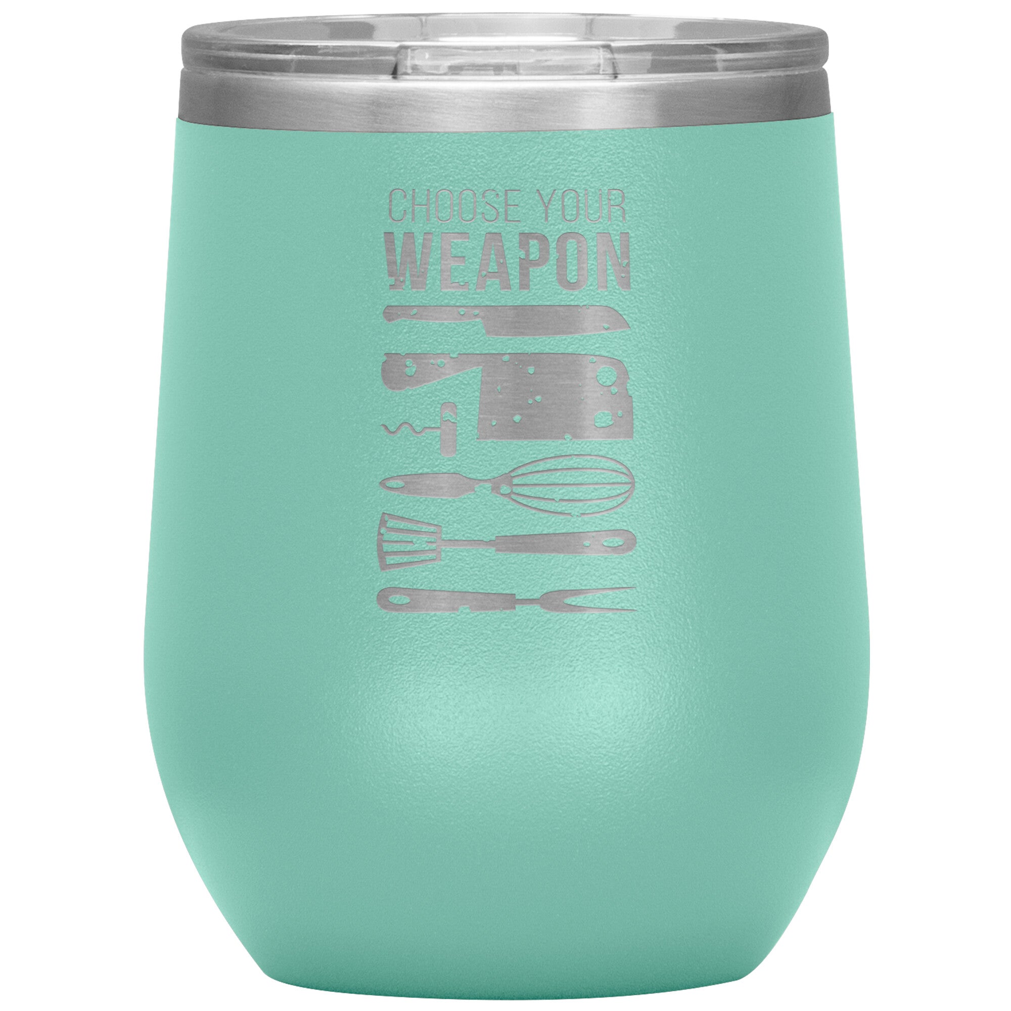 Choose your weapon 12 oz Tumbler