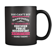 but you can become a Certified Public Accountant and that's pretty much the same thing