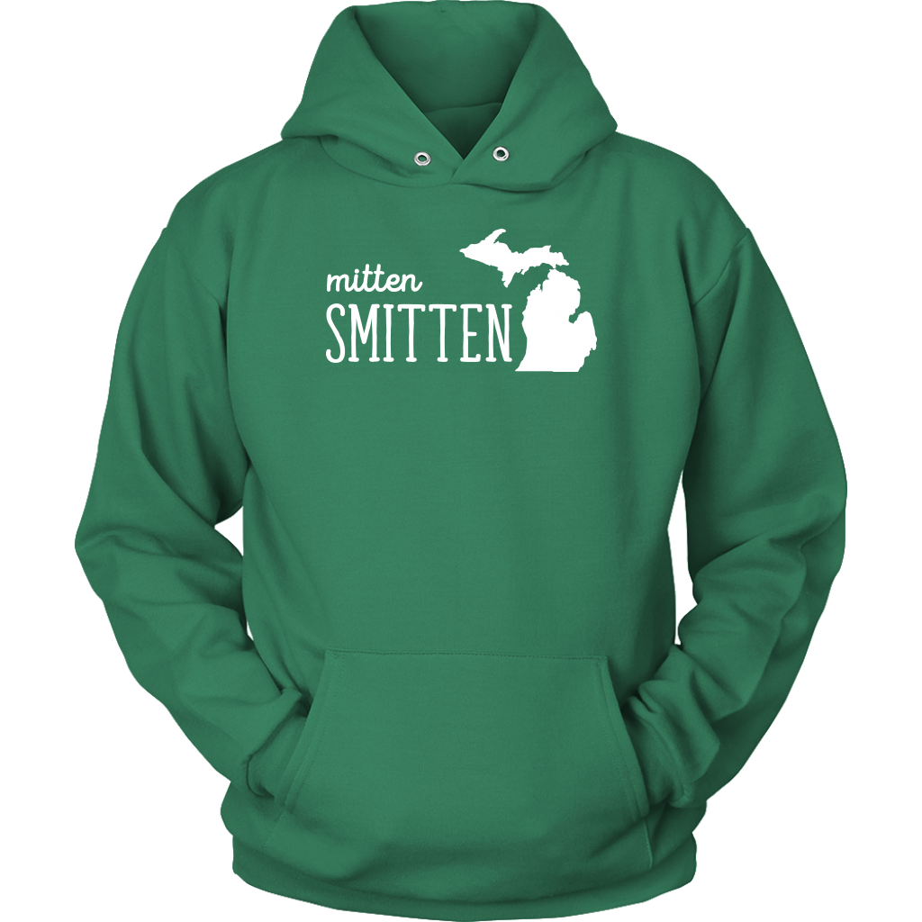 Michigan Mitten smitten Gift, Unisex Longsleeve, Hoodie, Crewneck long sleeve, Sweatshirt, Jersey