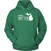 Michigan Mitten smitten Gift, Unisex Longsleeve, Hoodie, Crewneck long sleeve, Sweatshirt, Jersey