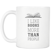 I like books more than people