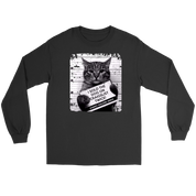 Cat I sold the dog on craigslist twice! Stripey Malone 48905 Gift, Unisex Longsleeve