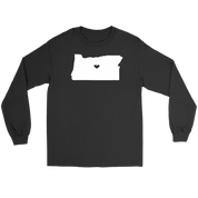Oregon Love Gift, Unisex Longsleeve, Hoodie, Crewneck long sleeve, Sweatshirt, Jersey