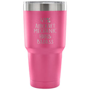 49% Aircraft Mechanic, Badass Tumbler 30oz