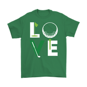 Golf Love Gift, Woman's tee, Unisex T-shirt, V-neck, Summer Apparel