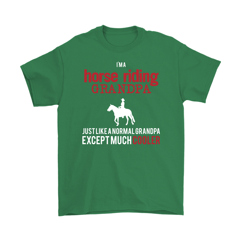 Horse riding Gift, I'm a Horse riding grandpa, Grandpa tee, Unisex T-shirt, Grandfather gift, Grandfather t-shirt