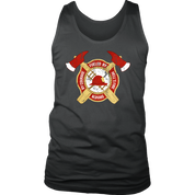 Firefighter Fueled by hell's fire, driven by courage Tank Top