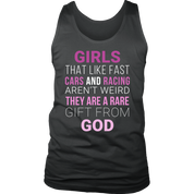 Girls that like fast cars aren't weir they are a rare gift from god