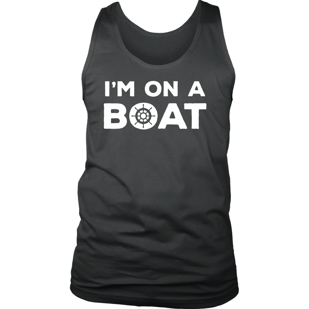 I'm on a boat