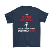 I'm a Surfing grandpa, Grandpa T-Shirt