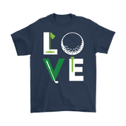 Golf Love Gift, Woman's tee, Unisex T-shirt, V-neck, Summer Apparel