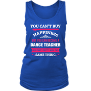 Dance Teacher Gift, Coworker gift, Profession, Colleague present, Woman's tank top, Racerback, Mens Tank top