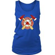 Firefighter Fueled by hell's fire, driven by courage Tank Top