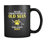 Never underestimate an old man who loves dogs