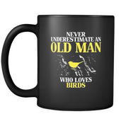 Never underestimate an old man who loves birds
