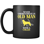 Never underestimate an old man with a Collie