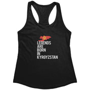 Legends are born in Kyrgyzstan Racerback