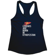 Legends are born in Kyrgyzstan Racerback