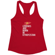 Legends are born in Kyrgyzstan Racerback