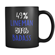 49% Lineman 51% Badass