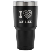 I love my bike Tumbler 30oz