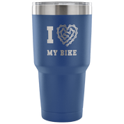 I love my bike Tumbler 30oz