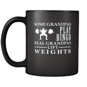 Real Grandpas lift weights