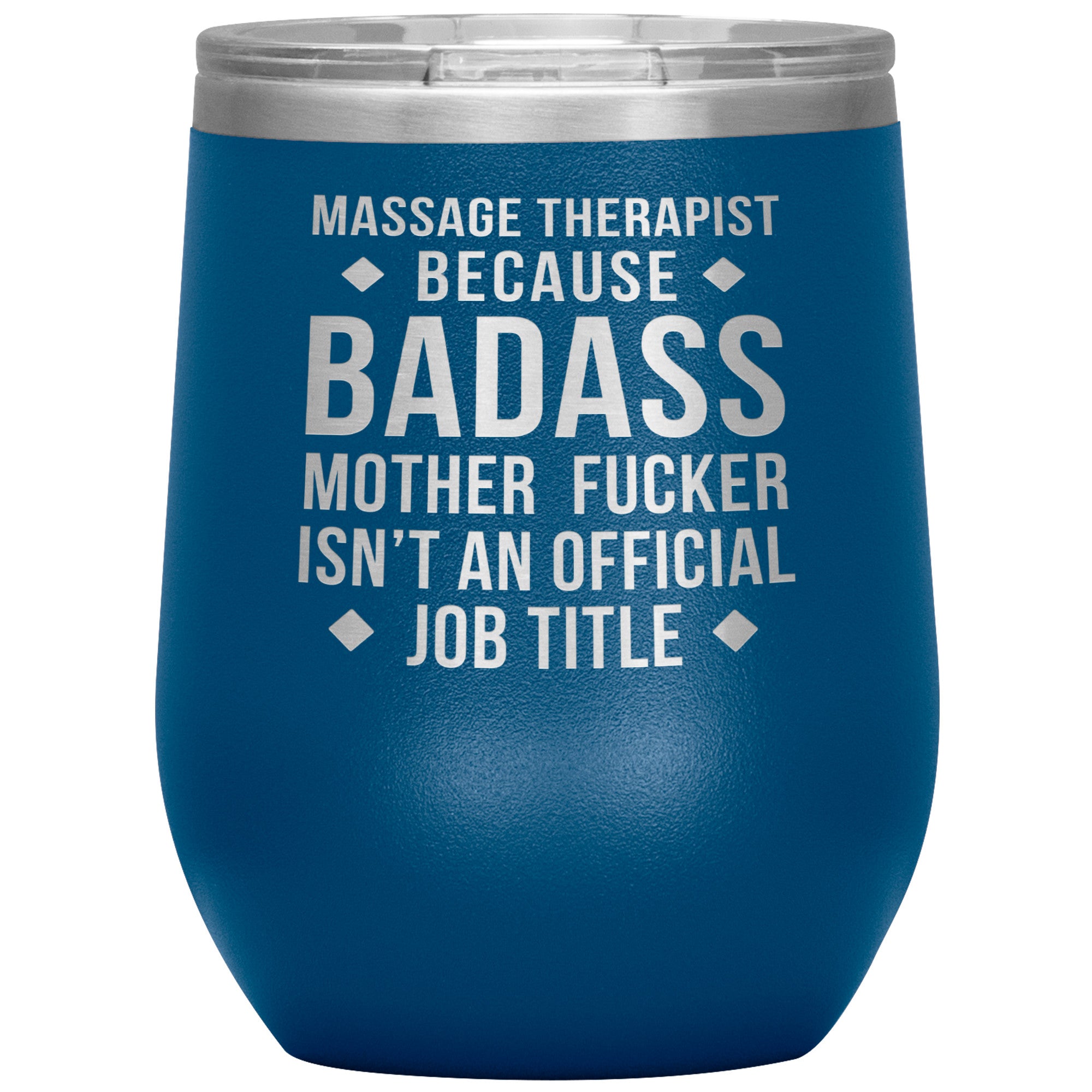 Massage Therapist badass, Tumbler 12oz