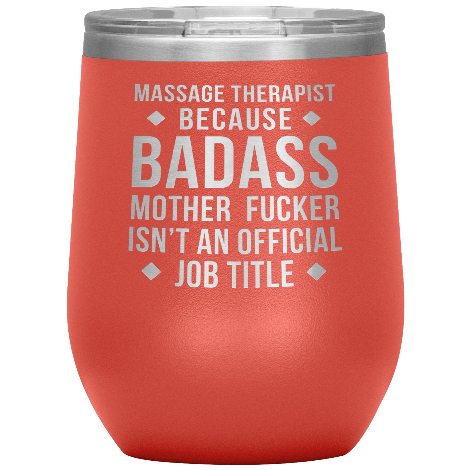 Massage Therapist badass, Tumbler 12oz