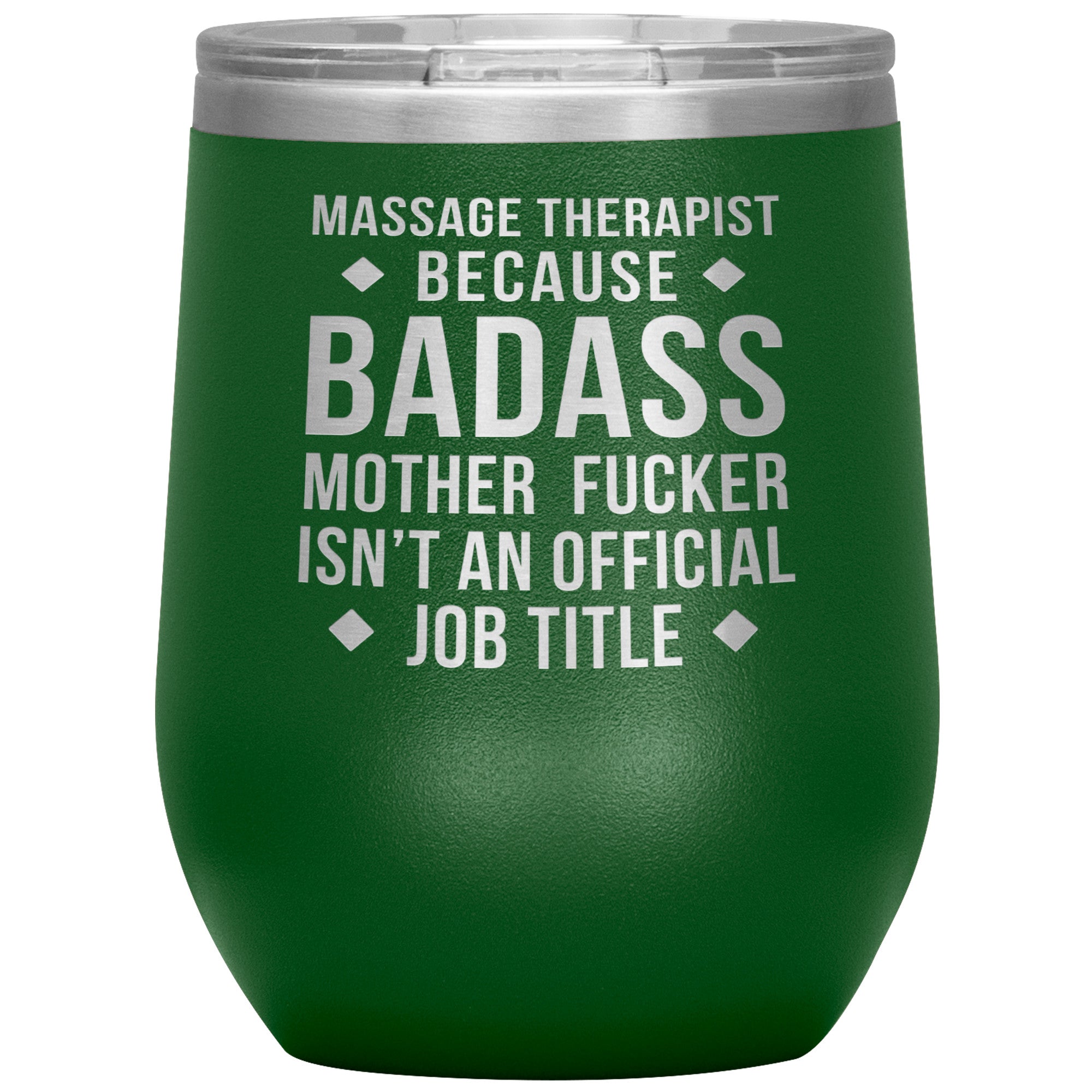 Massage Therapist badass, Tumbler 12oz
