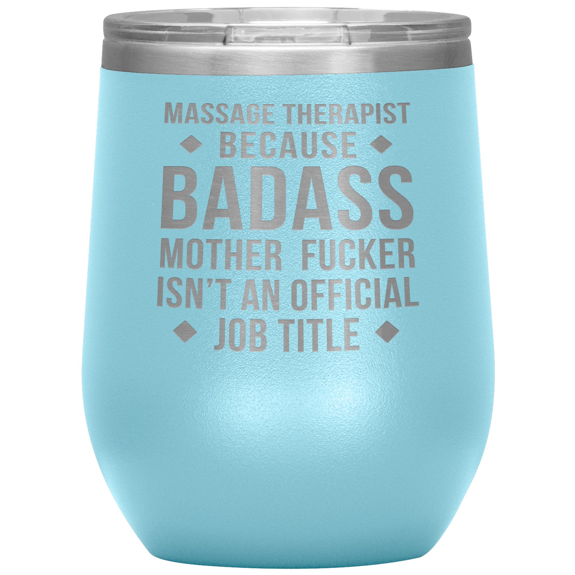Massage Therapist badass, Tumbler 12oz