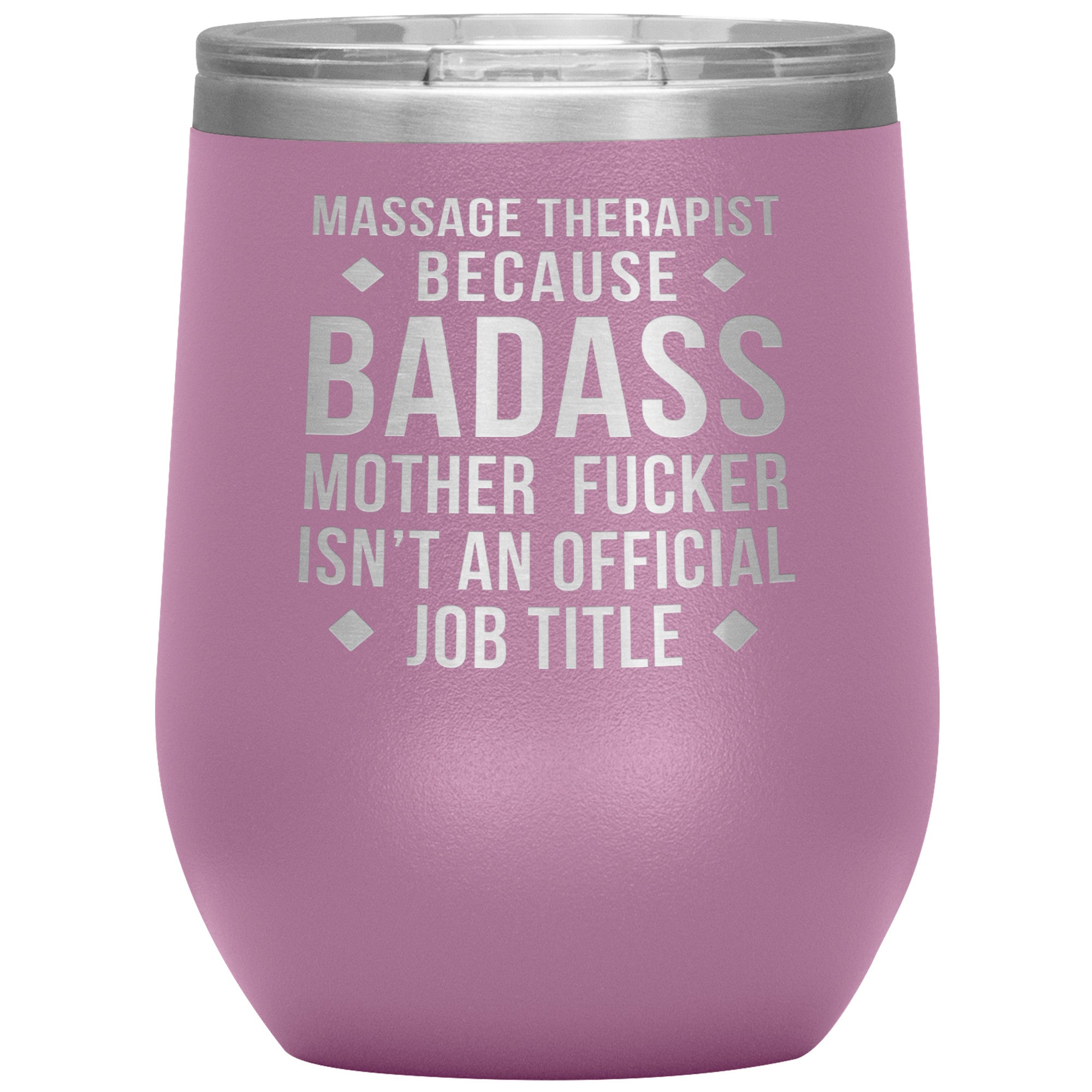 Massage Therapist badass, Tumbler 12oz