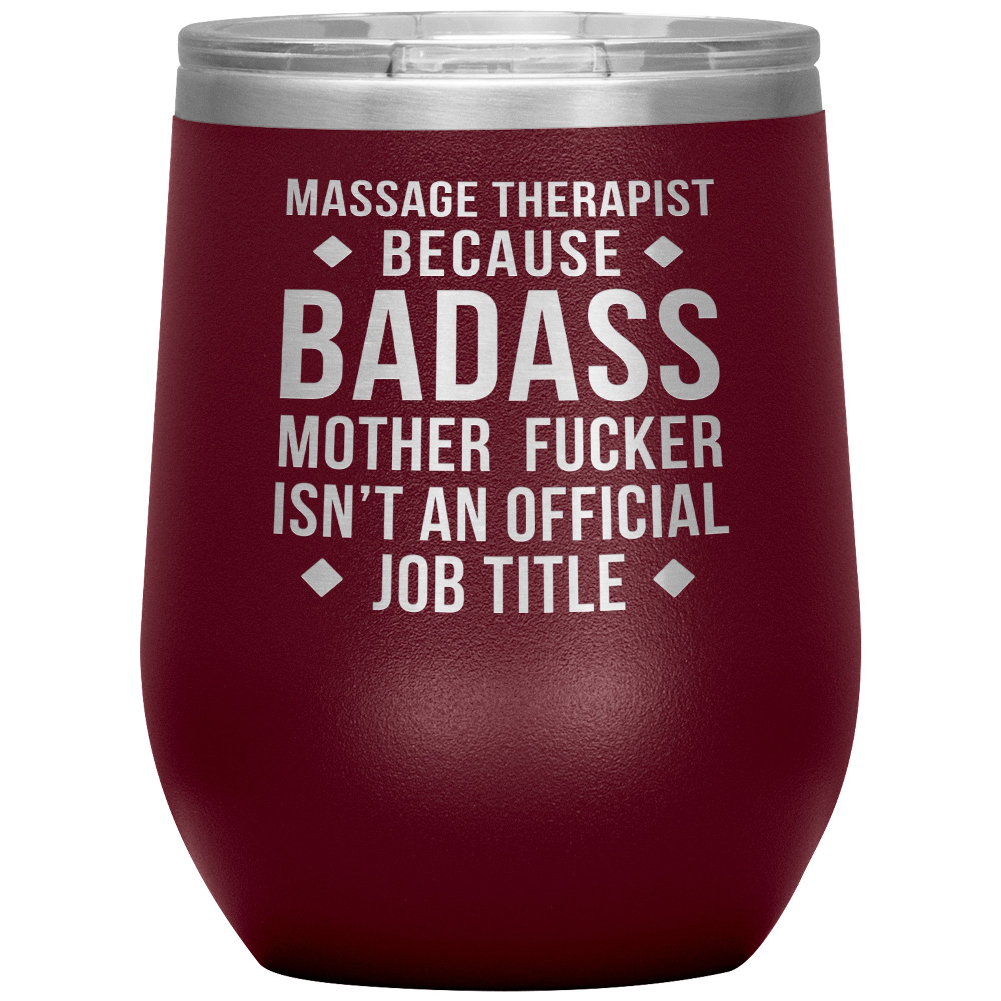 Massage Therapist badass, Tumbler 12oz