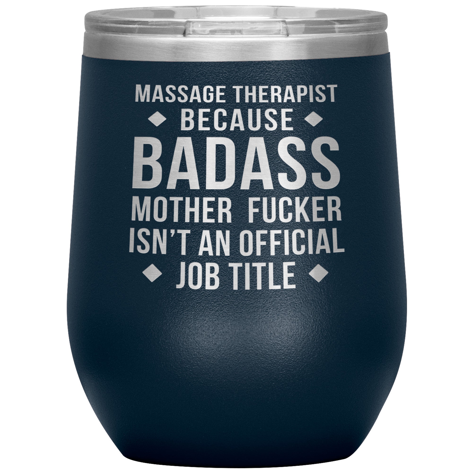 Massage Therapist badass, Tumbler 12oz