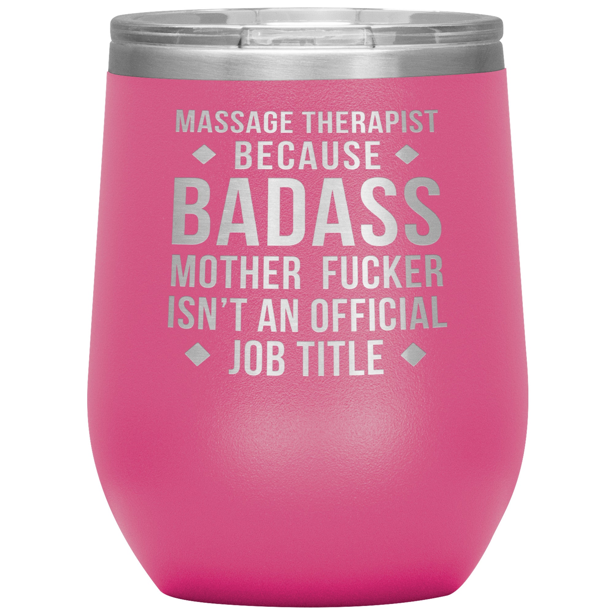 Massage Therapist badass, Tumbler 12oz