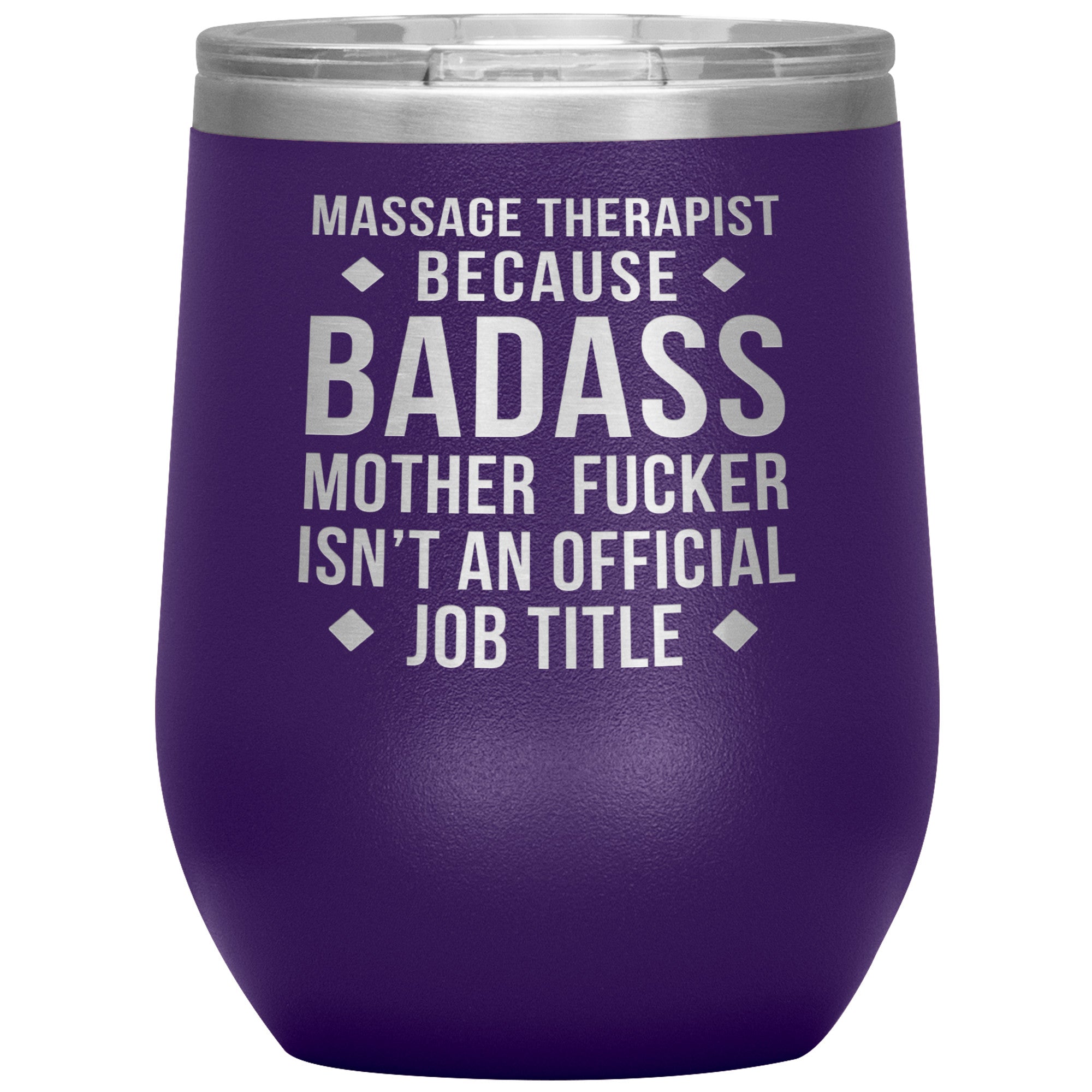 Massage Therapist badass, Tumbler 12oz