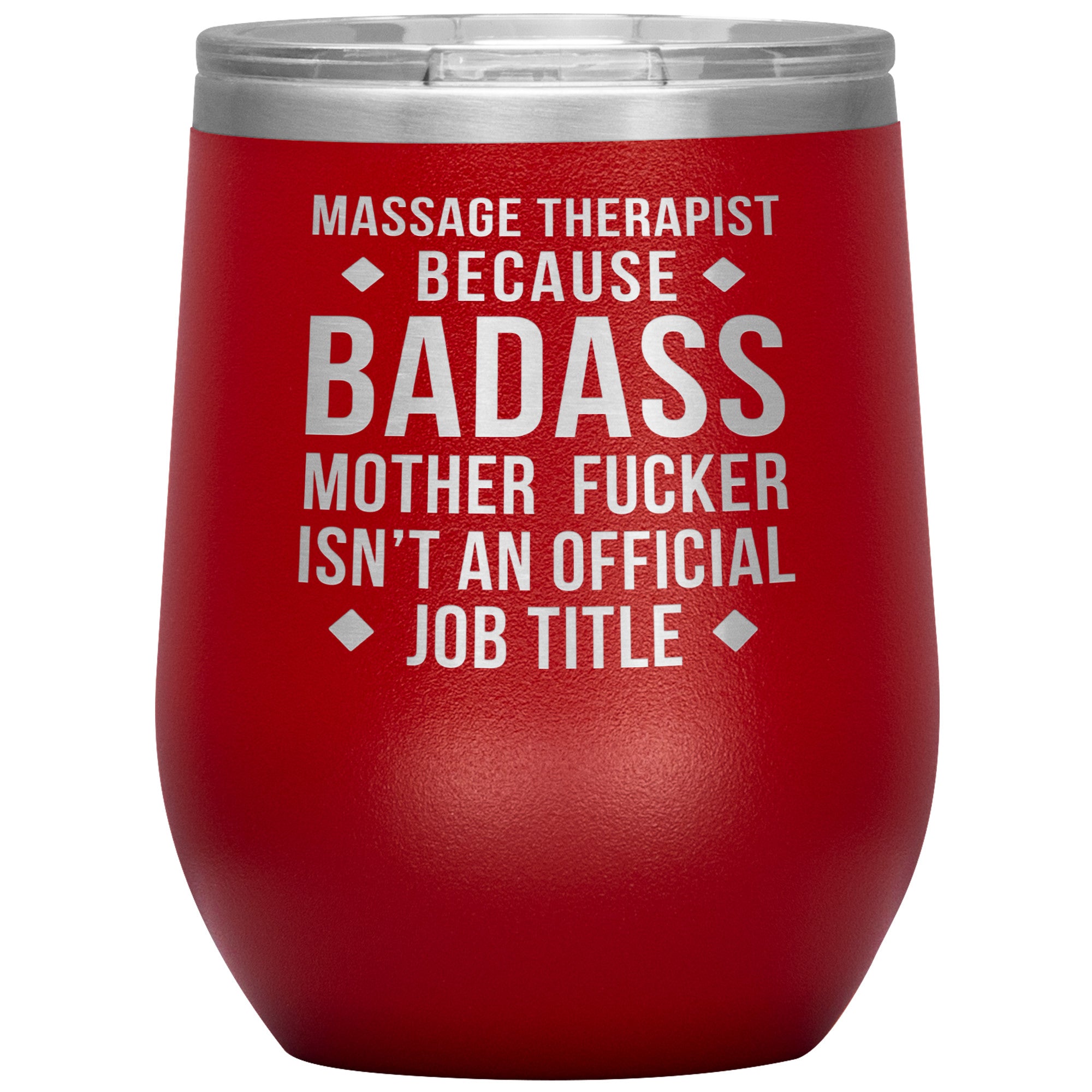 Massage Therapist badass, Tumbler 12oz