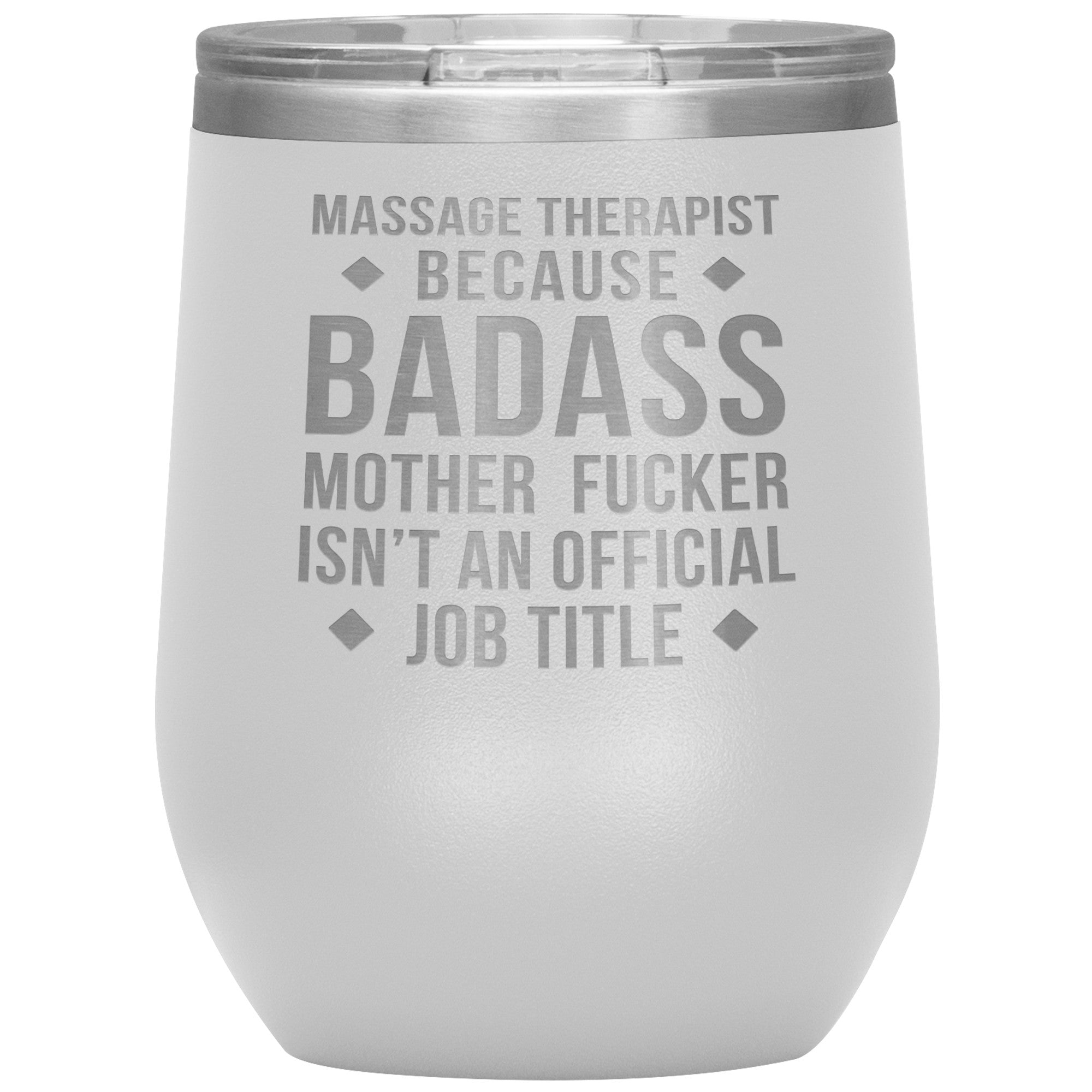 Massage Therapist badass, Tumbler 12oz