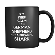 Its a German Shepherd not a freaking Shark