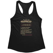 Pharmacist Racerback Tank