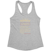 Pharmacist Racerback Tank