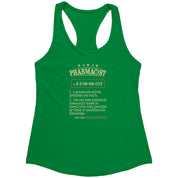 Pharmacist Racerback Tank
