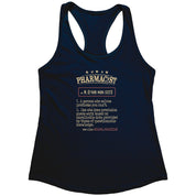 Pharmacist Racerback Tank