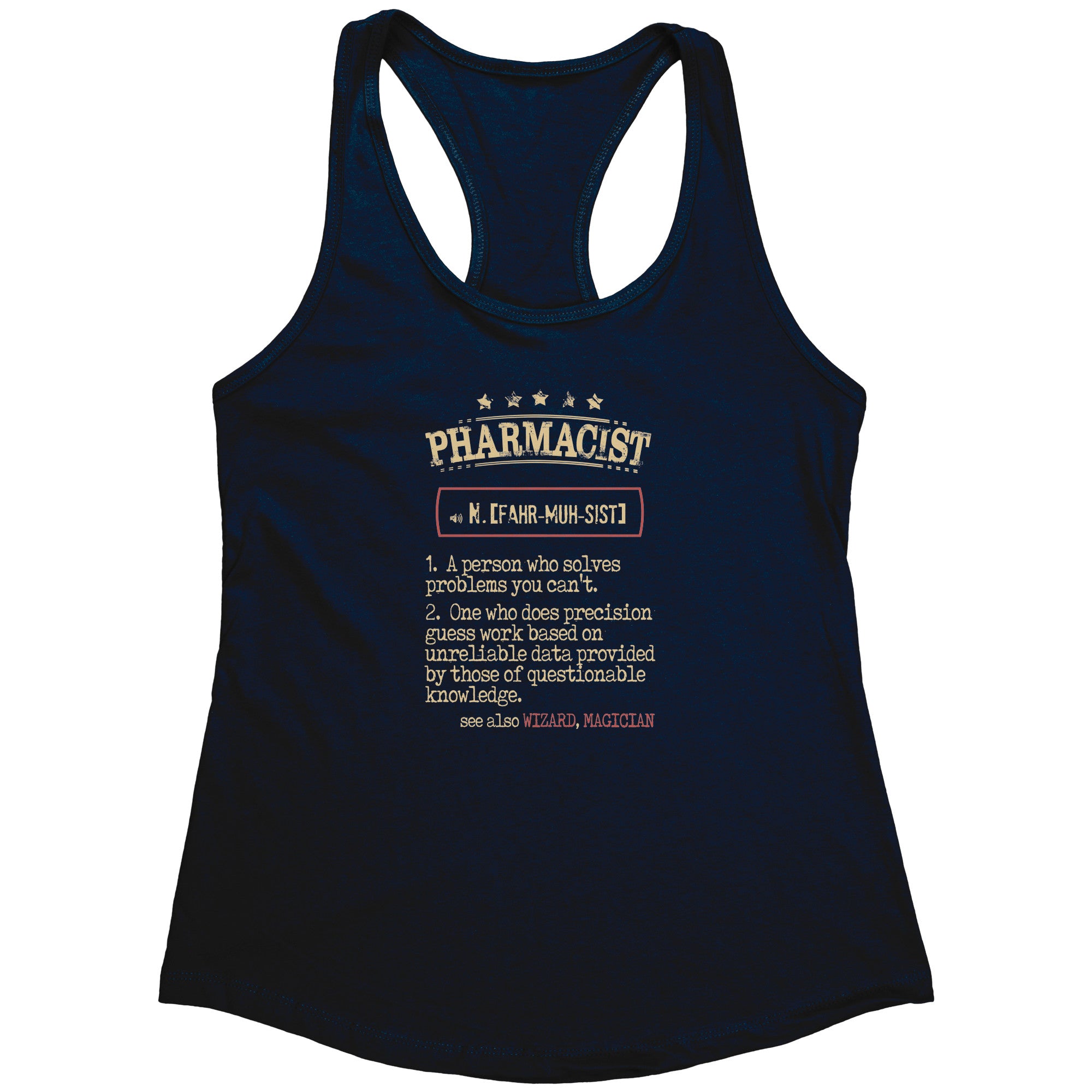 Pharmacist Racerback Tank