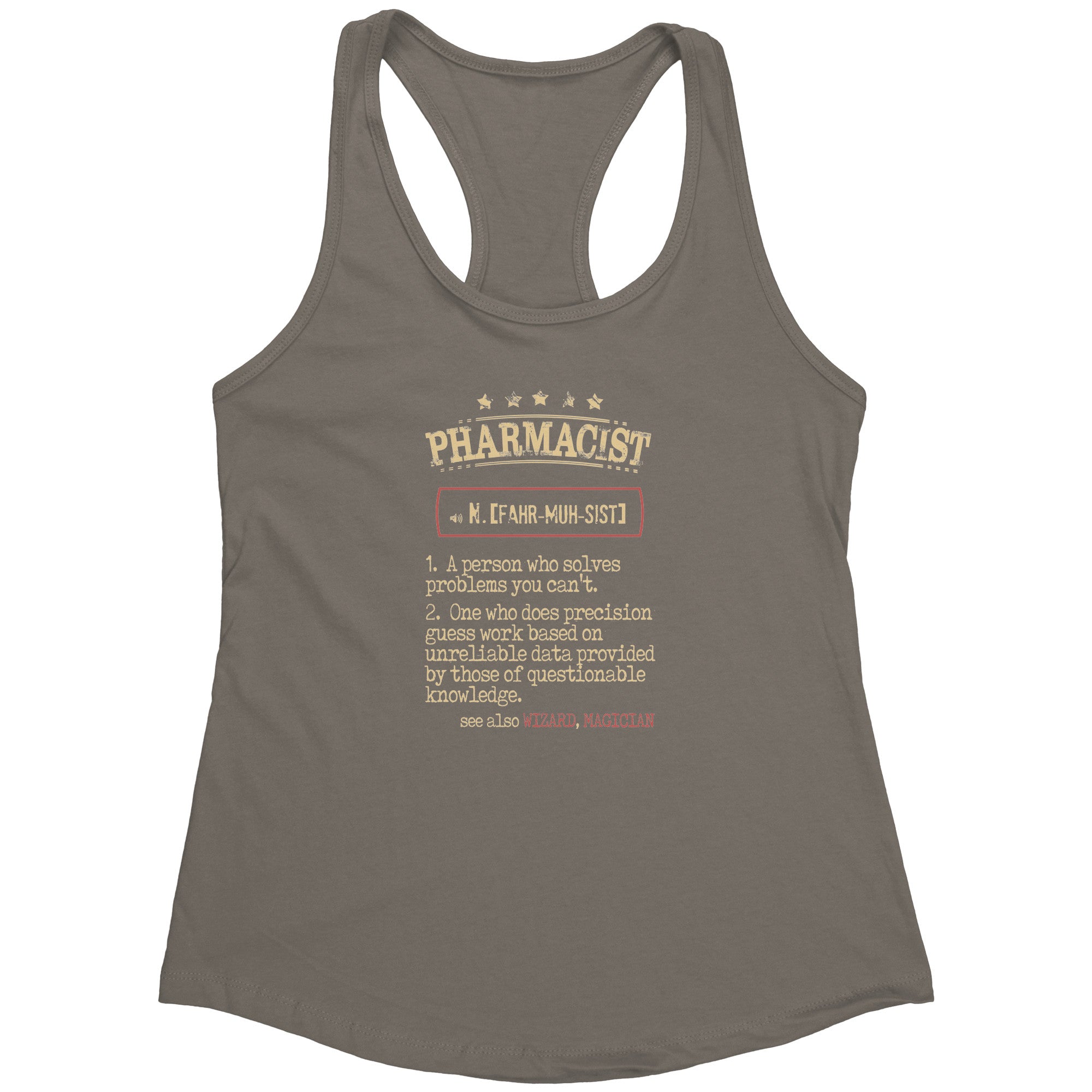 Pharmacist Racerback Tank