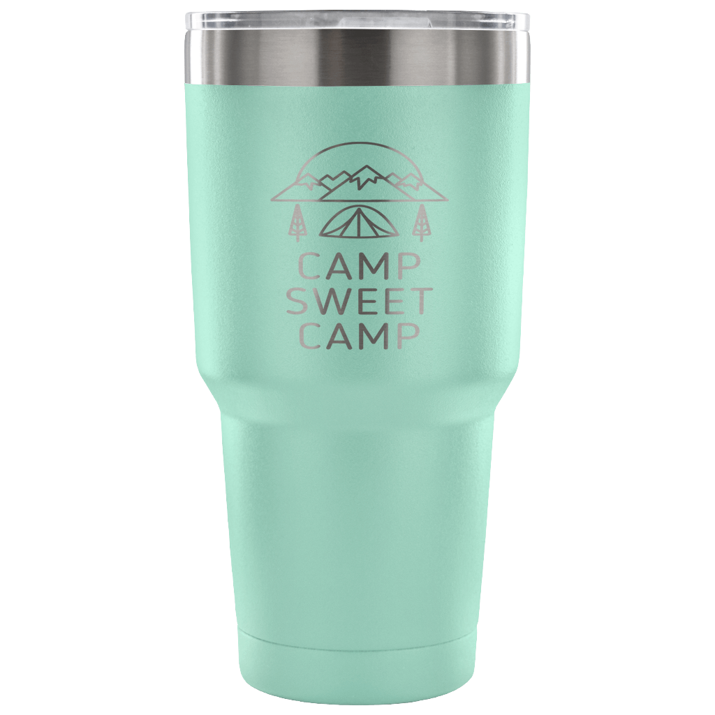 Camp sweet camp Tumbler 30oz