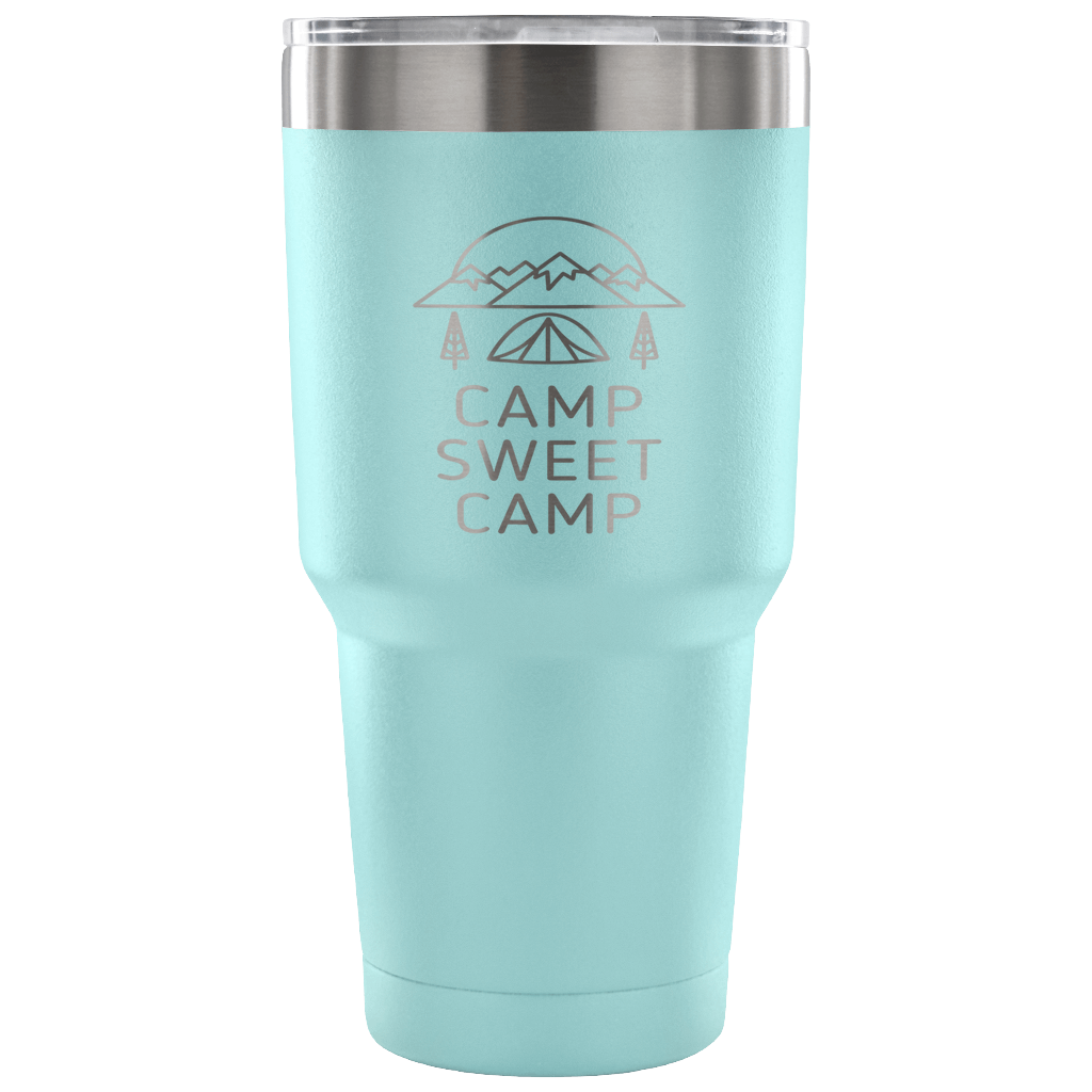 Camp sweet camp Tumbler 30oz