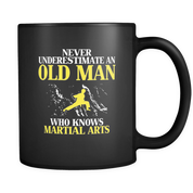 Never underestimate an old man who knows Martial Arts